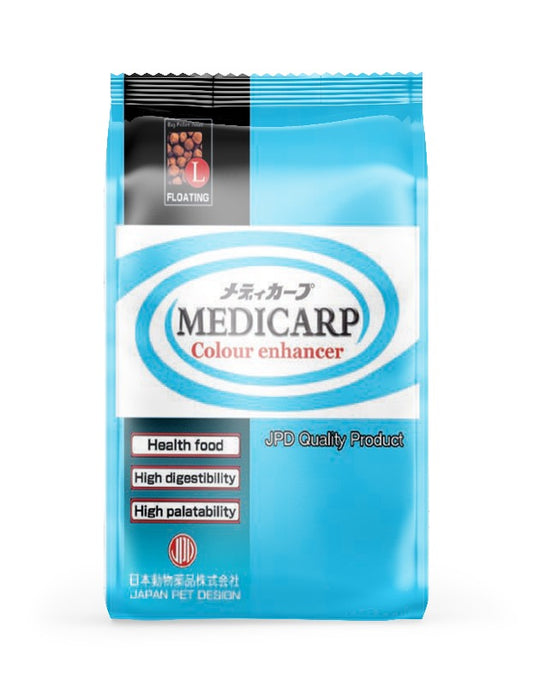 JPD Medicarp Colour Large Koi Food 10kg - SKS Wholesale