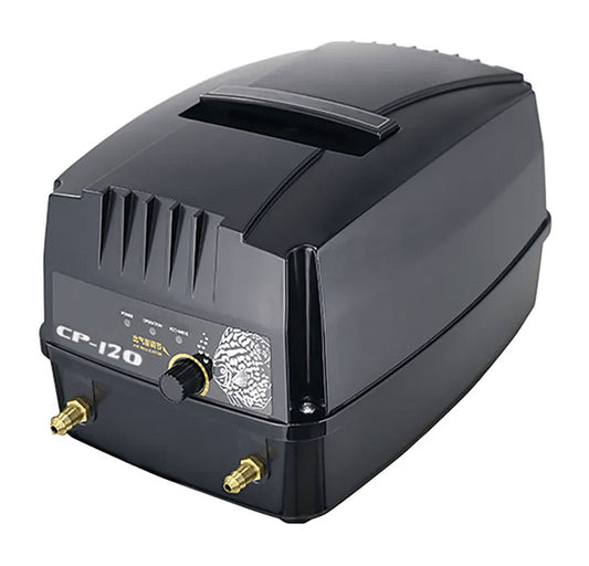 CP120 Dual voltage Airpump (Battery Backup)