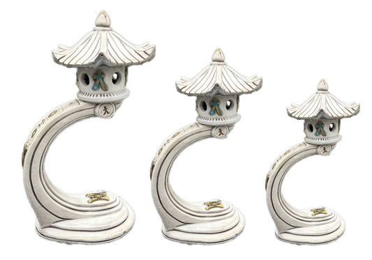 SMALL CURVED PAGODA (H 54cm)