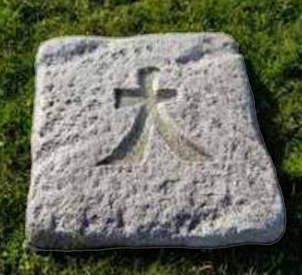 LARGE SQUARE JAPANESE S/STONE