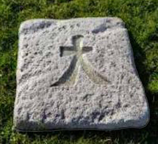 LARGE SQUARE JAPANESE S/STONE