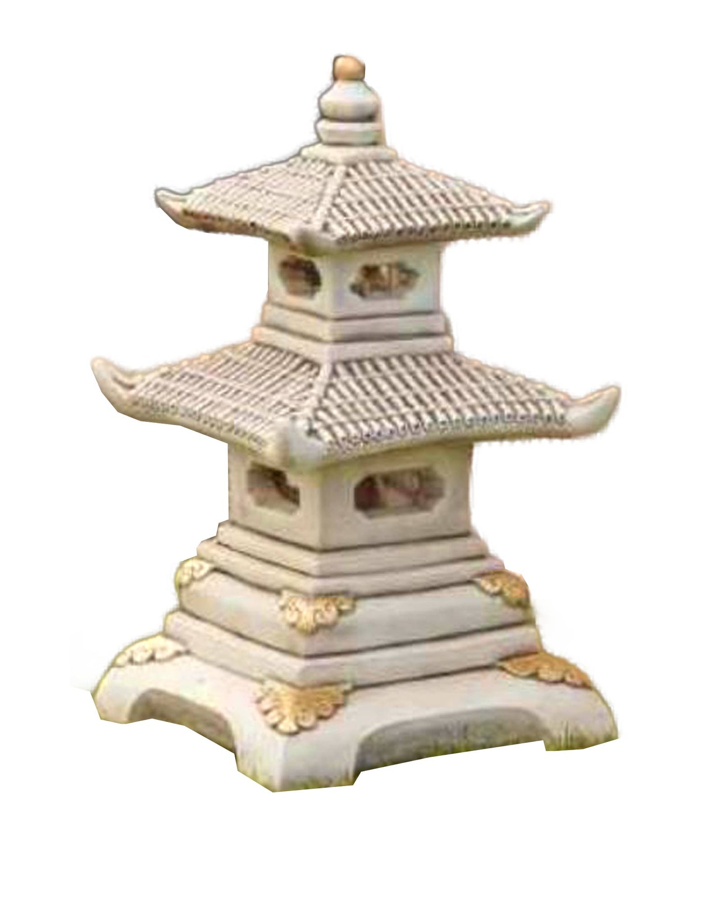 2 TIER PAGODA (H 70cm)