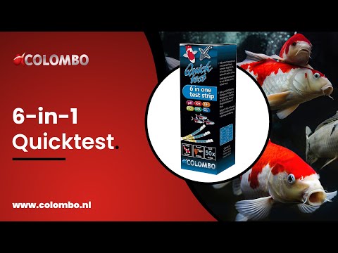 Colombo Quicktest 6 in 1 Teststrips (pk of 50)