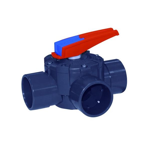 AquaForte 63mm 3-way valve
