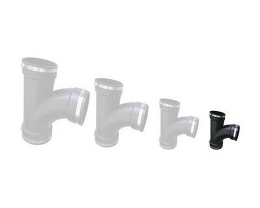 1.5" Inch Tee with Clips (Flexible) - SKS Wholesale 