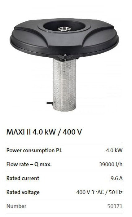 Oase Lake Fountain Maxi II 4.0 kW / 400V - SKS Wholesale