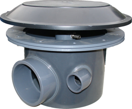 Spindrifter 4" Pressure Bottom Drain for Concrete - SKS Wholesale