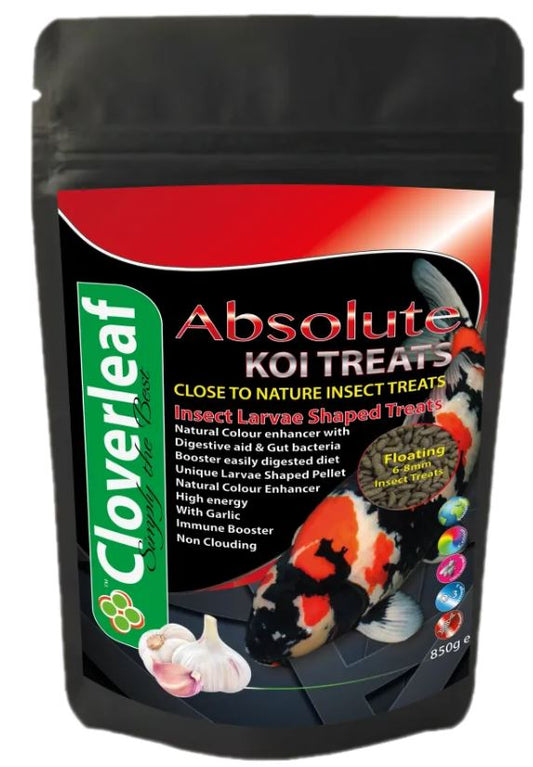 Cloverleaf Absolute Koi Treats & Garlic 850g - SKS Wholesale