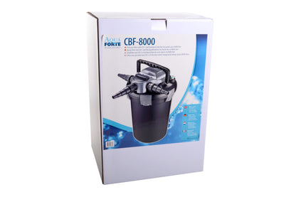 Aquaforte CBF-8000 (inc 11w PL UV)