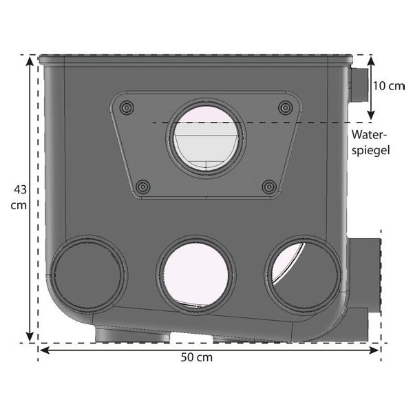 Aquaforte Drum Filter (inc control box and lid)
