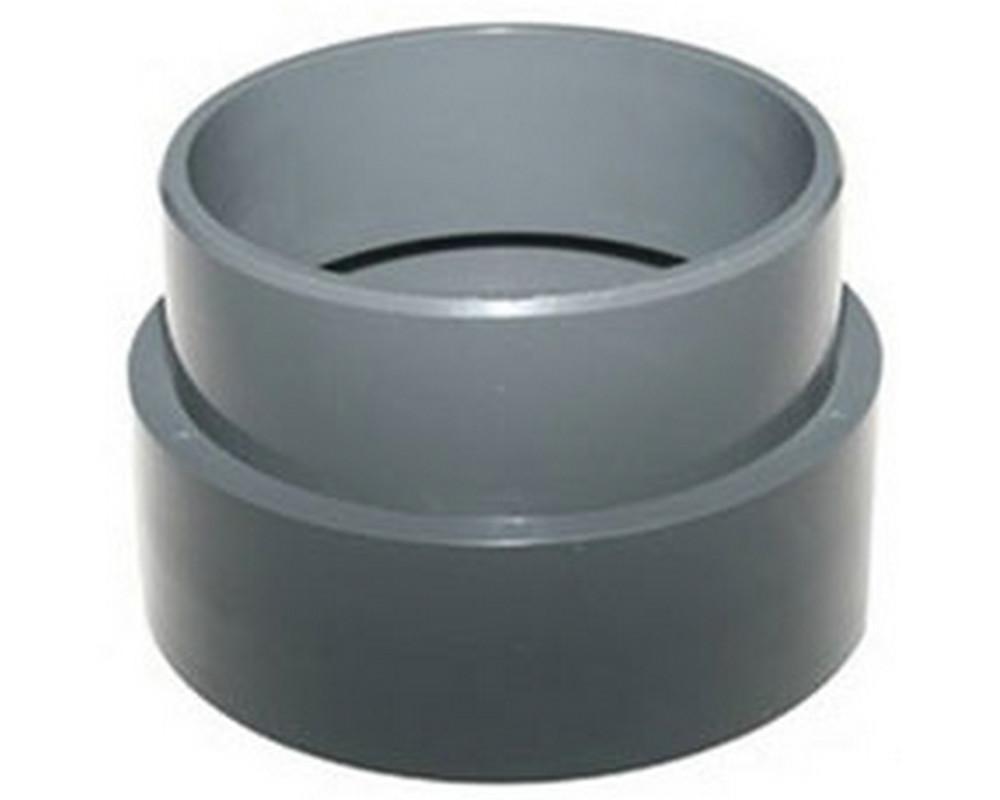4 inch Socket to 110mm plain male converter (for drains) - SKS Wholesale 