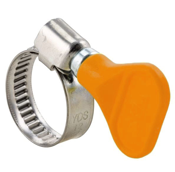 1.25" inch Hose Clips (Orange)