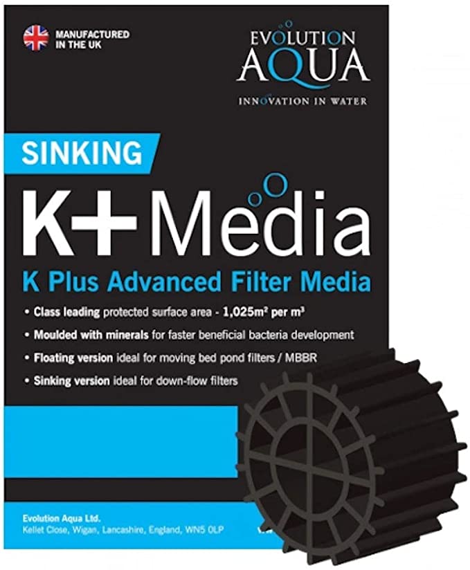 Kplus Advanced Filter Media - Black 50Litre